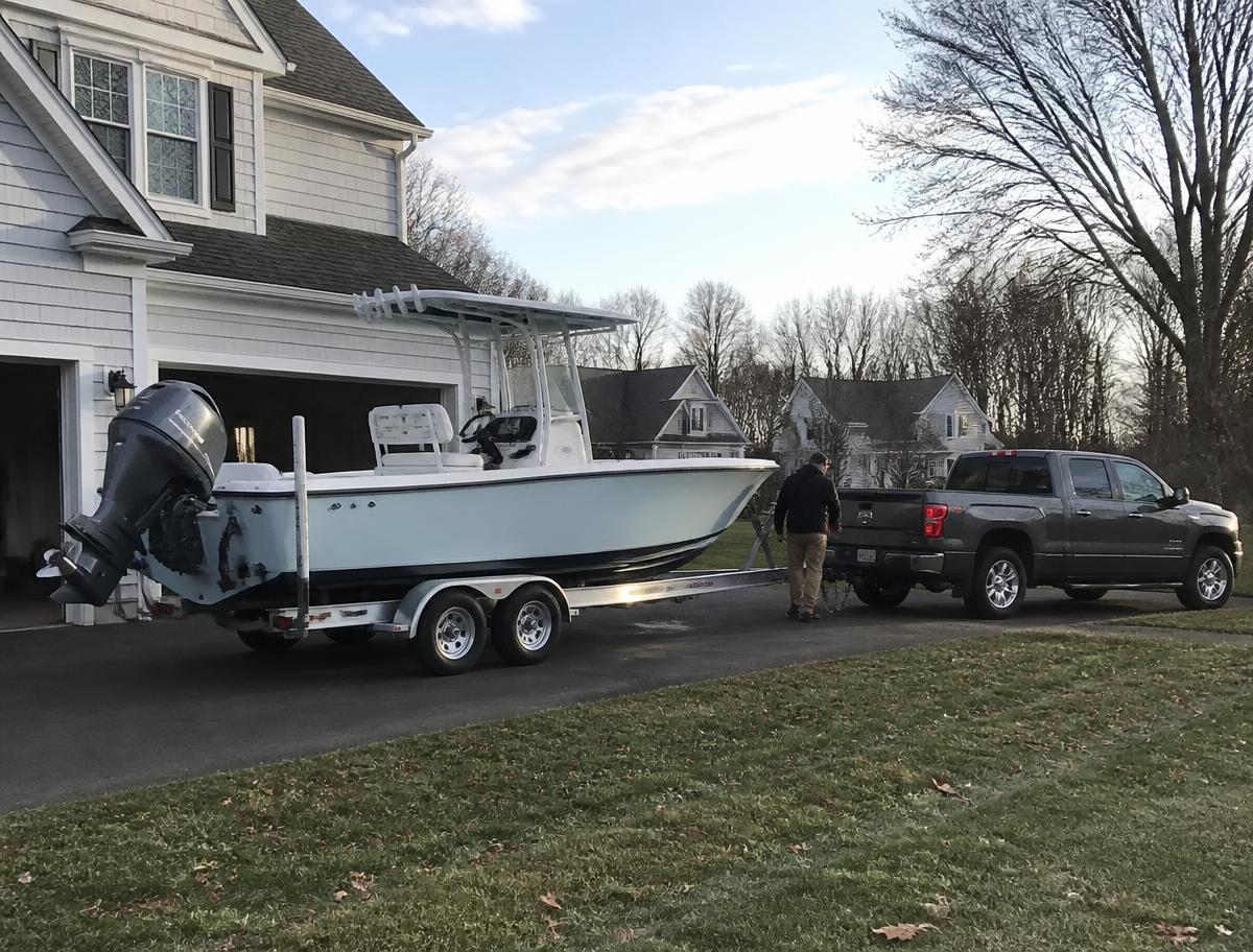 Boat transport stage: delivered